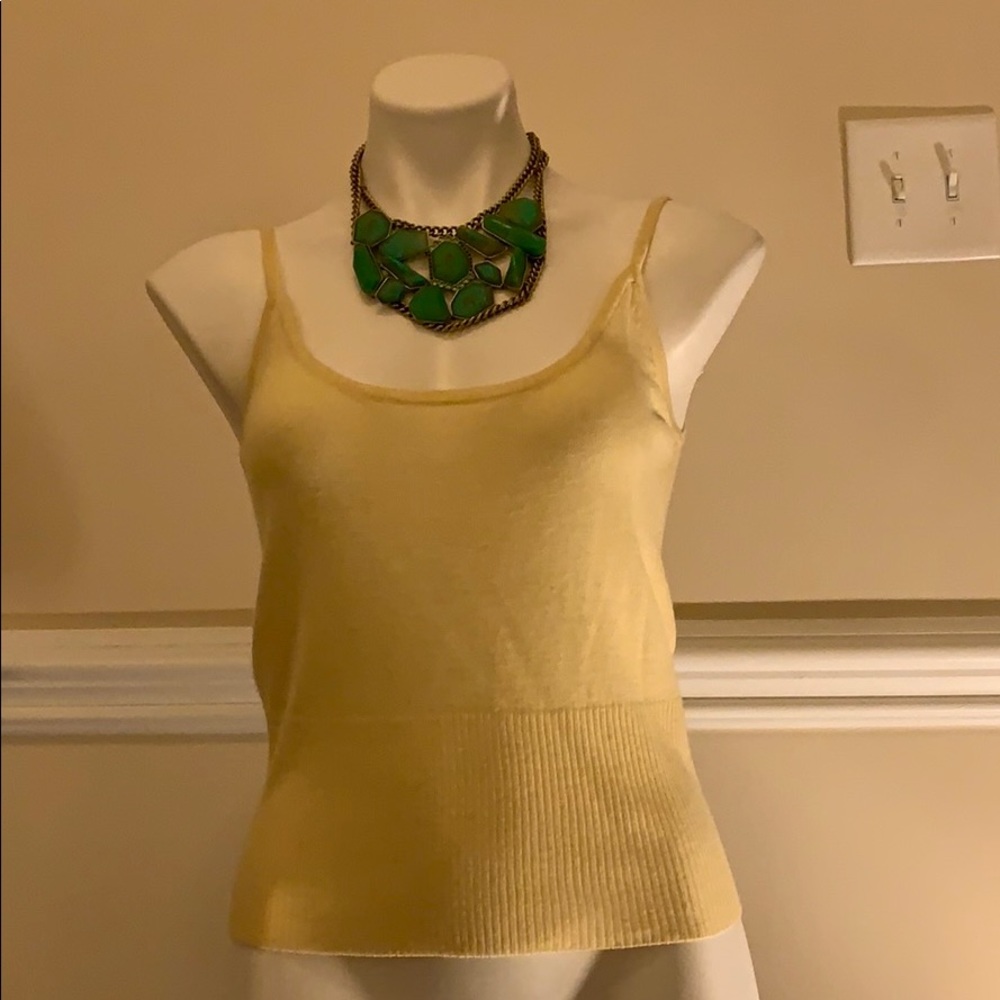 NWT Antonio Melani 100% Cashmere Knit Sweater Top